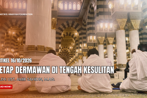 Tetap Dermawan di Tengah Kesulitan