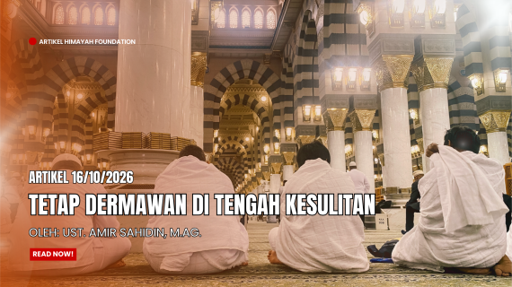 Tetap Dermawan di Tengah Kesulitan